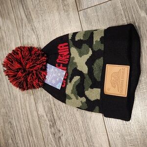 NWT Silver Age California Republic Women's Camo Hat OSFM